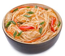 Лапша Рамен с курицей