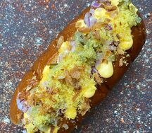 Хот-дог сырный