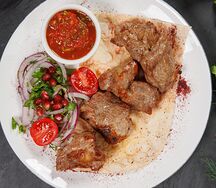 Шашлык из бараньей мякоти