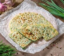 Чуду Зелень с творогом 