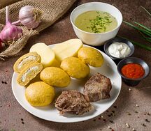 Хинкал Кукурузный с творогом