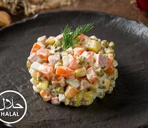 Салат Оливье праздничный