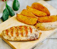 Стейк из куриного филе