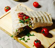 Шаверма в печи 
