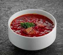 Борщ с говядиной