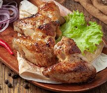 Шашлык из куриных крылышек