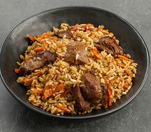 Плов из говядины