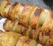 Картофель с курдюком