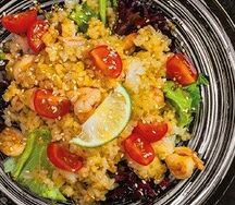 Пад тай с королевскими креветками