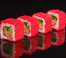 Мини-Калифорния с лососем 