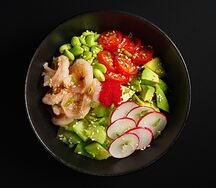 Поке с креветками