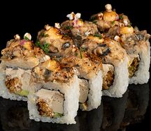 Опаленный Угорь со сливочной карамелью и томаго