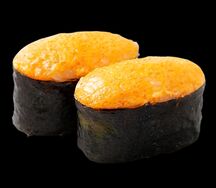 Запечённые суши Острые с креветкой