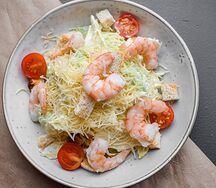 Цезарь с креветками