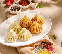Хинкали с бараниной