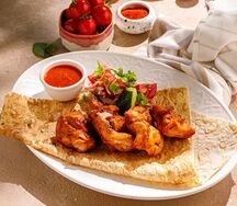 Шашлык из куриного бедра