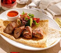 Шашлык из мякоти ягненка