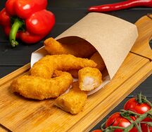 Креветки в кляре