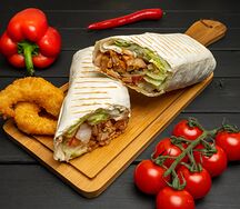 Шаурма Средиземноморская с креветками