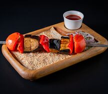 Овощи на мангале