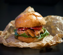 Чикенбургер с куриной грудкой