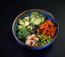 Поке с креветками