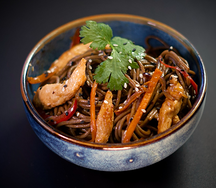 Лапша Соба с курицей