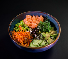 Поке с лососем