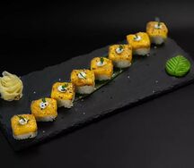 Ролл Лосось с сыром Чеддер