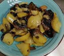 Картошка с грибами