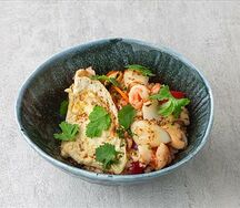 Жареный рис с морепродуктами