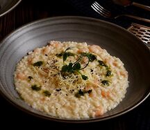 Ризотто с креветками