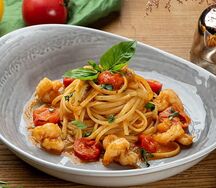 Паста с креветками