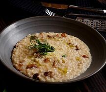 Ризотто с белыми грибами