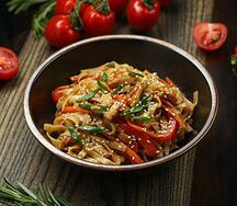 Вок с говядиной