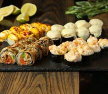 Сет Запеченная креветка