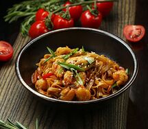 Вок с морепродуктами