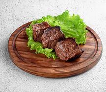 Шашлык из говяжьей печени