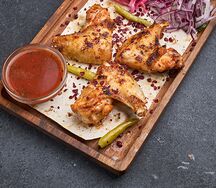 Шашлык из куриных крылышек