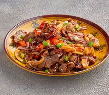 Говядина в устричном соусе