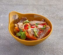 Салат из говядины