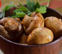 Жареные грибы