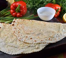 Кутаб с телятиной