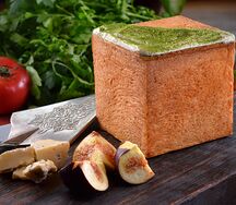 Хачапури Куб с инжиром и горгонзолой