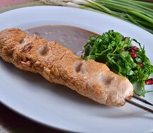 Люля-кебаб из мурманских креветок