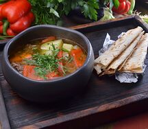 Шурпа с бараниной 