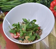 Салат Овощной с грецким орехом