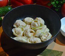 Домашние пельмени с индейкой