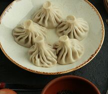 Хинкали с бараниной