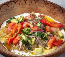 Курутоб с овощами